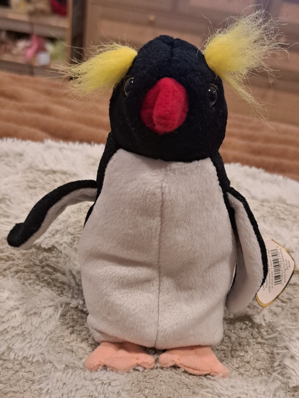 Ty Beanie Baby - FRIGID the Penguin 5.5"  Plush Stuffed Animal Toy